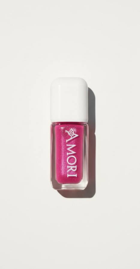 Amori Pink Glow Lip Gloss – Shimmer Finish
