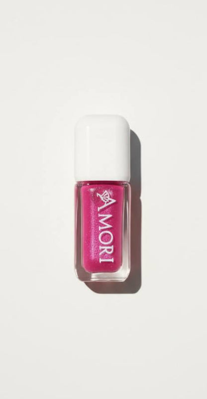 Amori Pink Glow Lip Gloss – Shimmer Finish